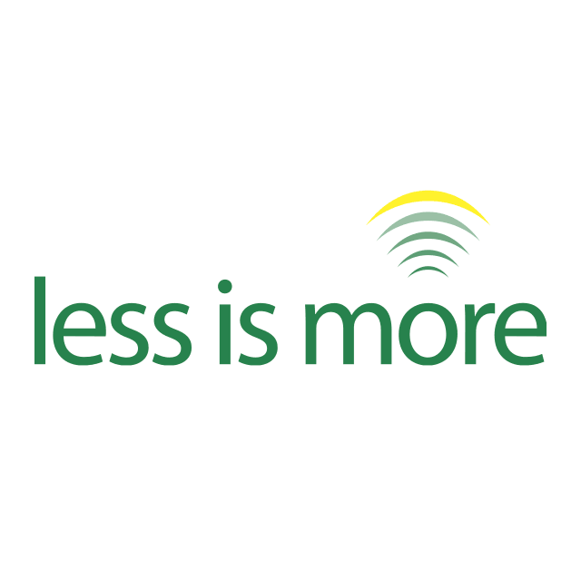 less is more 